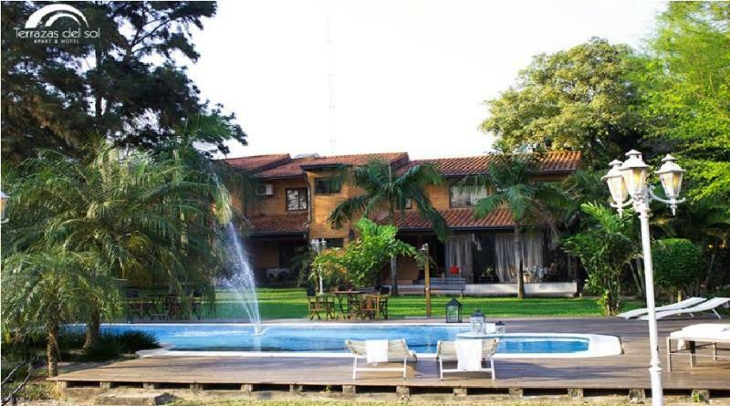Terrazas Del Sol Apart-Hotel Lambare Luaran gambar